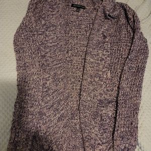 Purple/pink small cardigan sweater